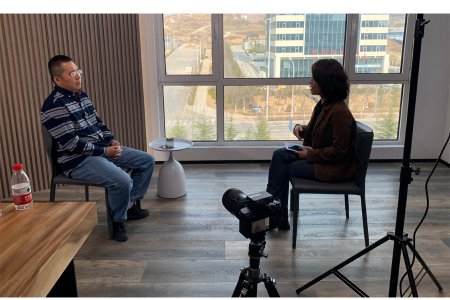 艾訊總經(jīng)理接受山東省機(jī)器人產(chǎn)業(yè)園匯客廳欄目專訪